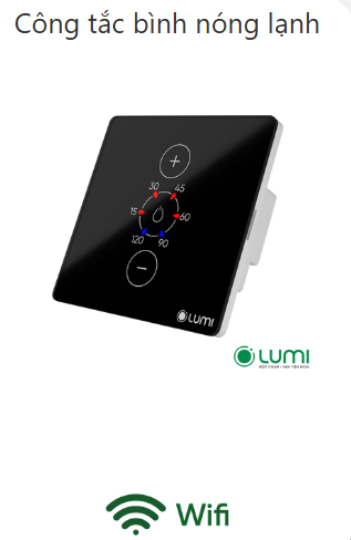 Hướng dẫn lắp đặt và cài đặt Công tắc bình nóng lạnh WIFI Lumi