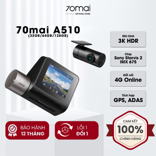 Camera hành trình 70mai A510