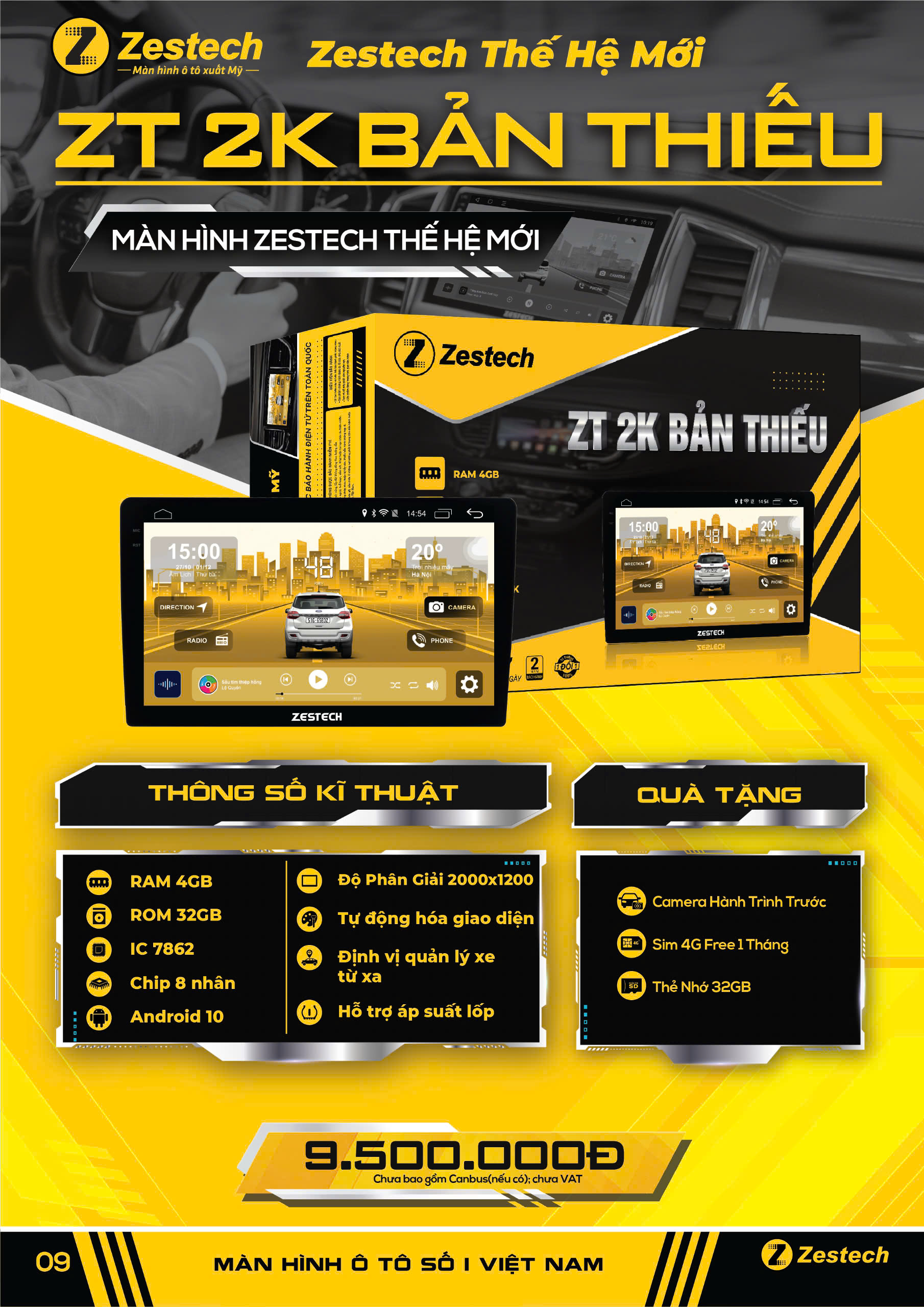 Màn hình ZT 2K Bản Thiếu