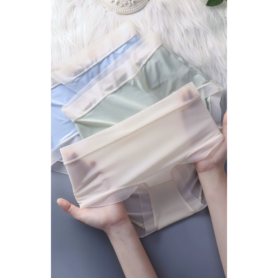 Quần lót nữ QB trơn cạp bản tối giản thanh lịch 16E