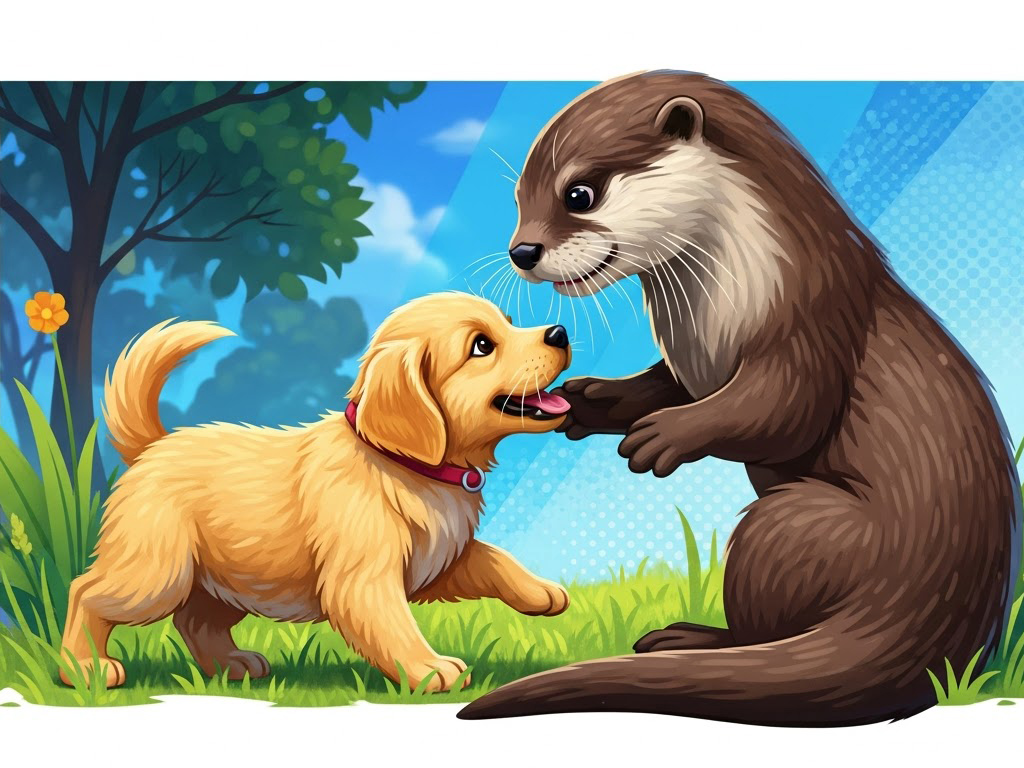 Thử thách trong việc nuôi chó và rái cá làm thú cưng