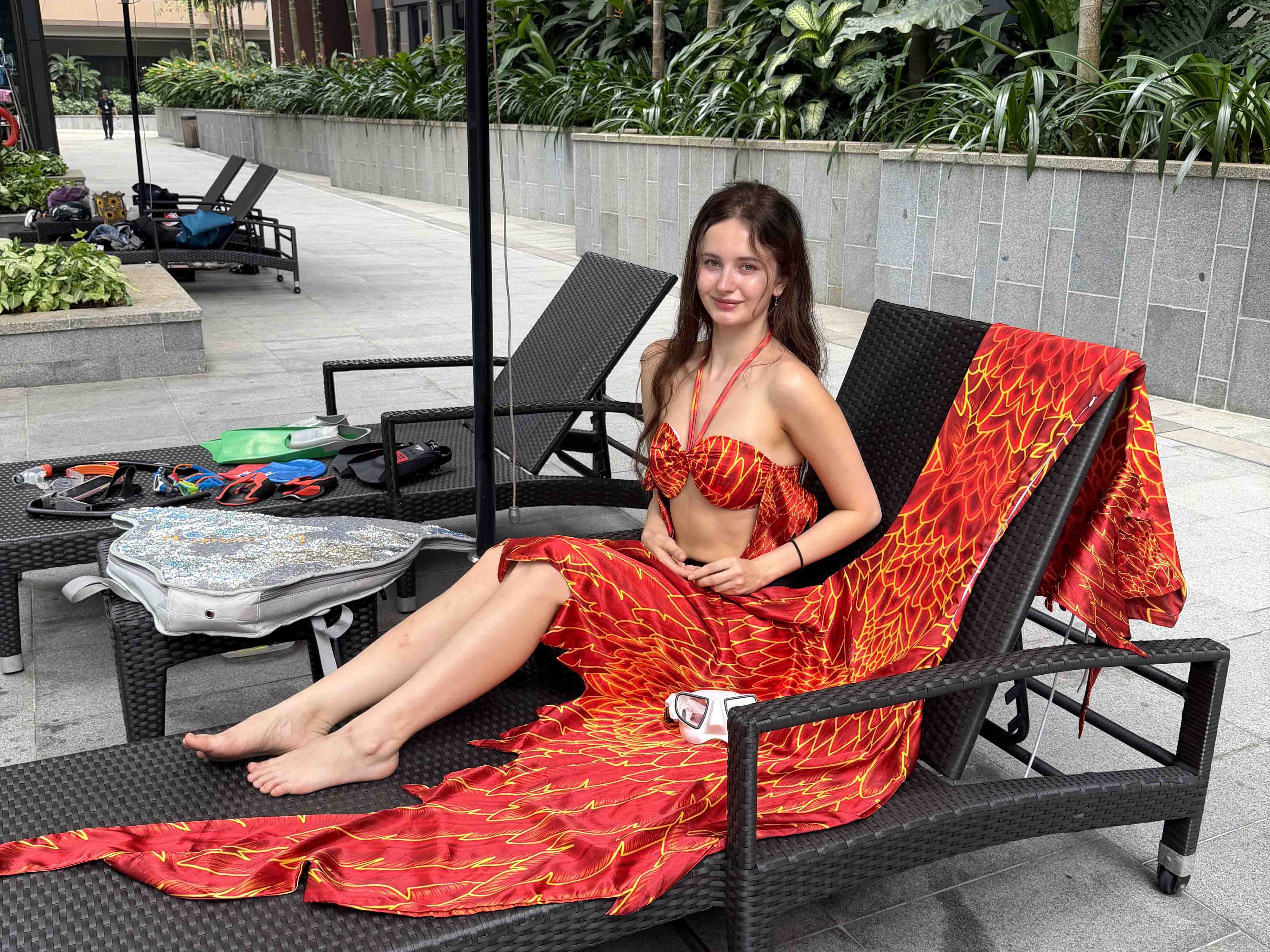 Chương trình học làm nàng tiên cá trong 3 ngày cho người chưa biết bơi