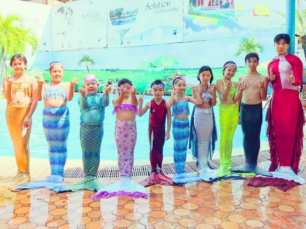 Tiun là nhà sản xuất đồ bơi nàng tiên cá nổi tiếng nhất hiện nay