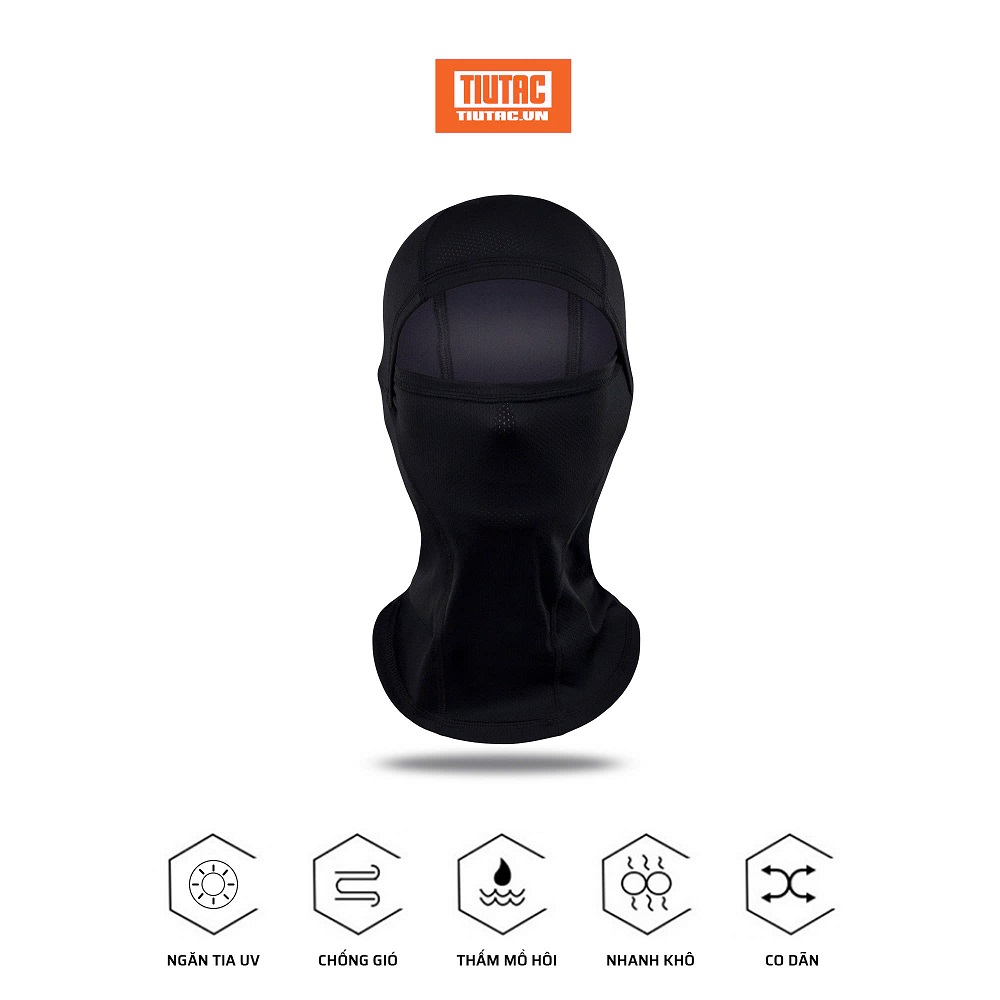 khăn bịt mặt chống nắng tiên cá dành cho nam màu đen