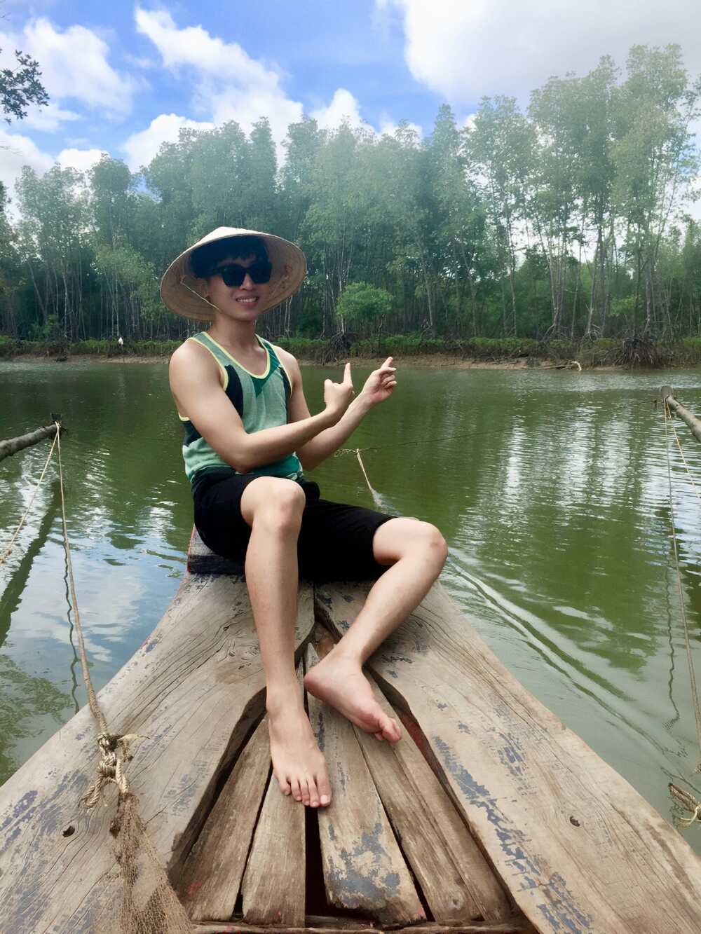 Từ năm 2013 cây đước ở đây đã thưa thớt và chưa có dấu hiệu phục hồi