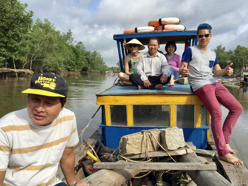 Chuyến đi tham quan rừng đước trên sông Thị Vải đầu tiên của Tiun cùng đồng đội 2013