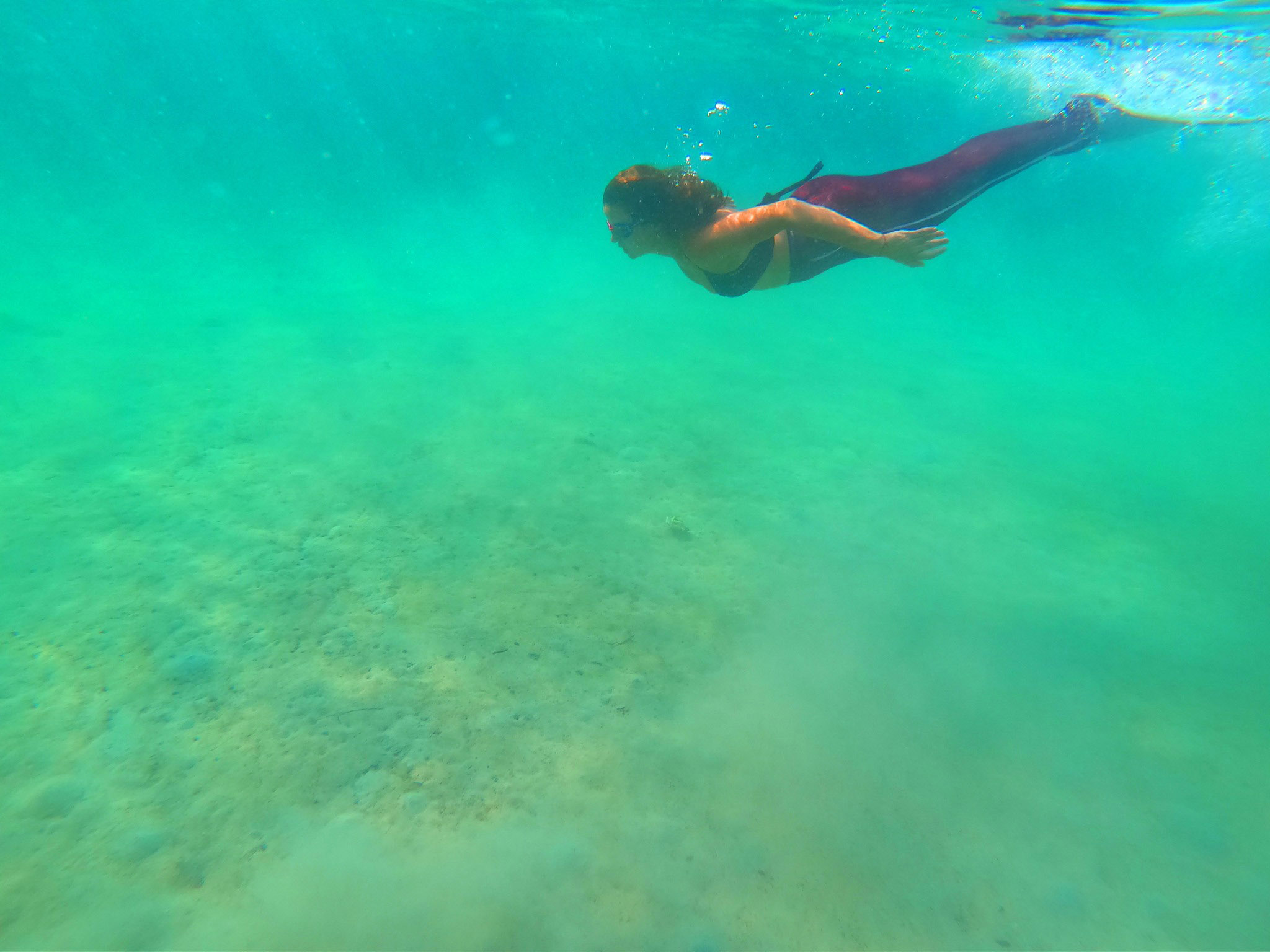 Chương trình học bơi tiên cá Tiun của SSI và PADI