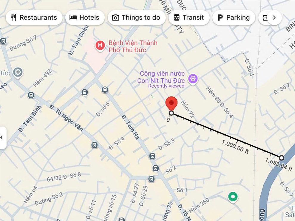 Cách Công Viên nước Con Nít 140m, Phạm văn Đồng 500m, Bệnh viện Thủ Đức 350m gần làng đại học sư phạm kỷ thuật