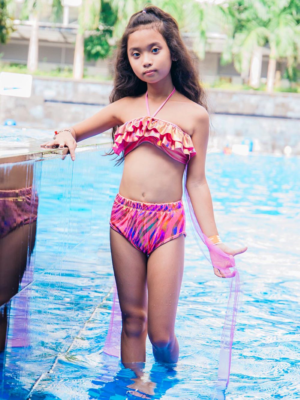 Đồ bơi bikini đuôi tiên cá kèm theo cho bạn Mimi chuẩn size