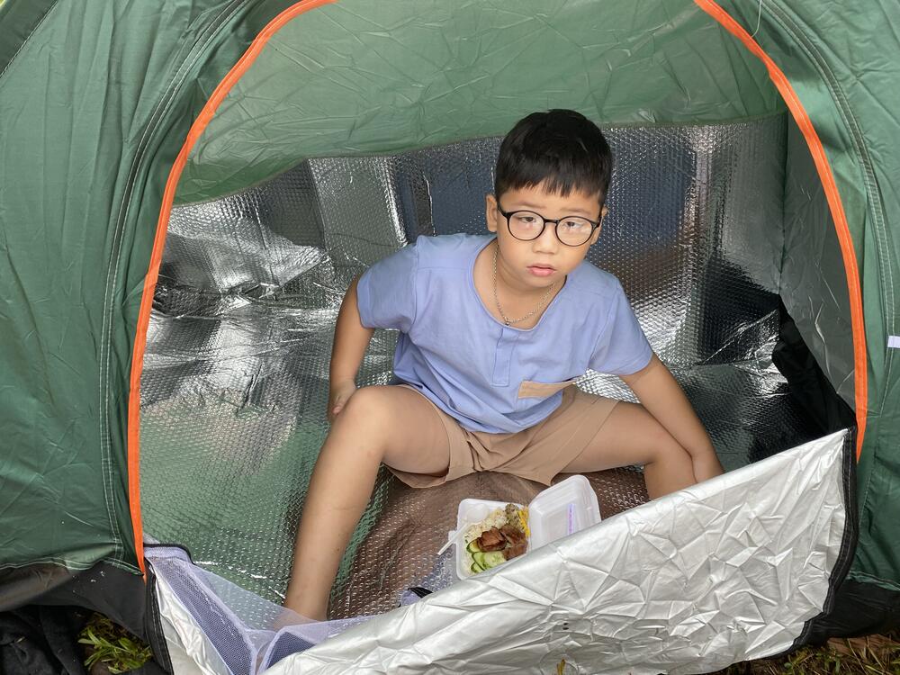 Ăn cơm tấm trong rừng đước