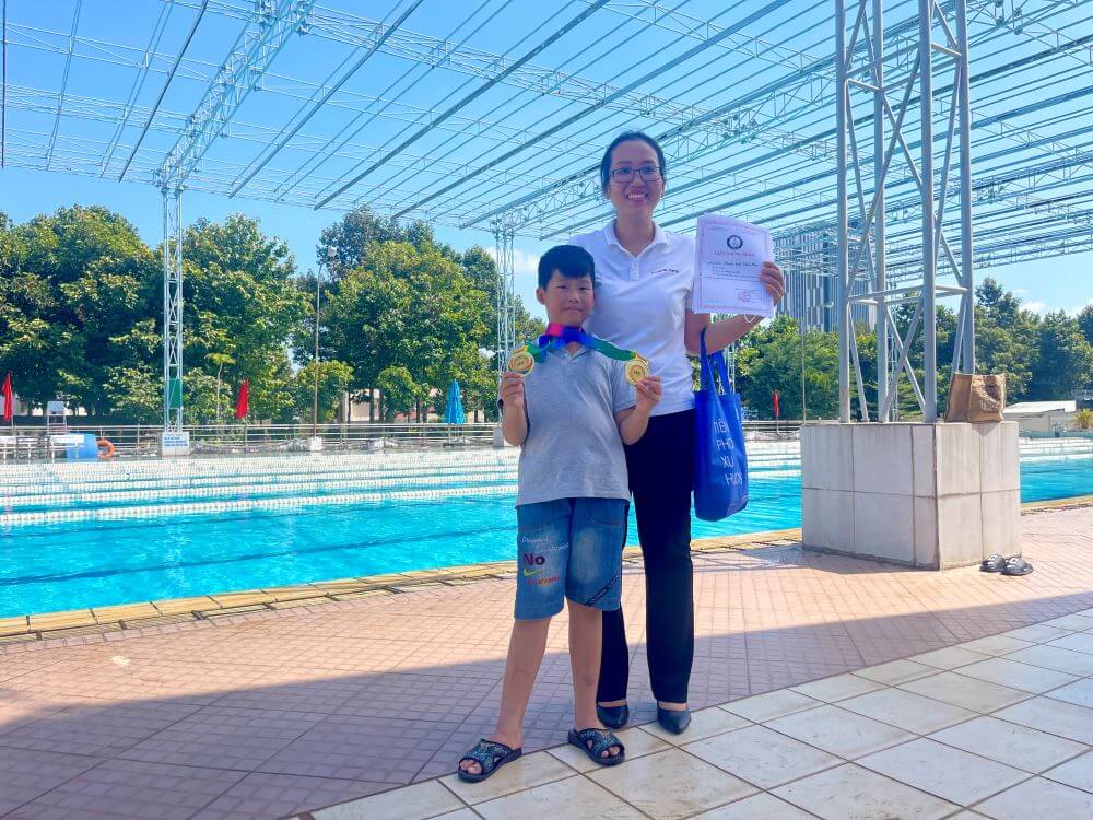 CLB Bơi Lội Của Tiun Gom Huy Chương Vàng Giải Bơi Cứu Đuối Thanh Thiếu Nhi Học Sinh Tỉnh Đồng Nai 2023
