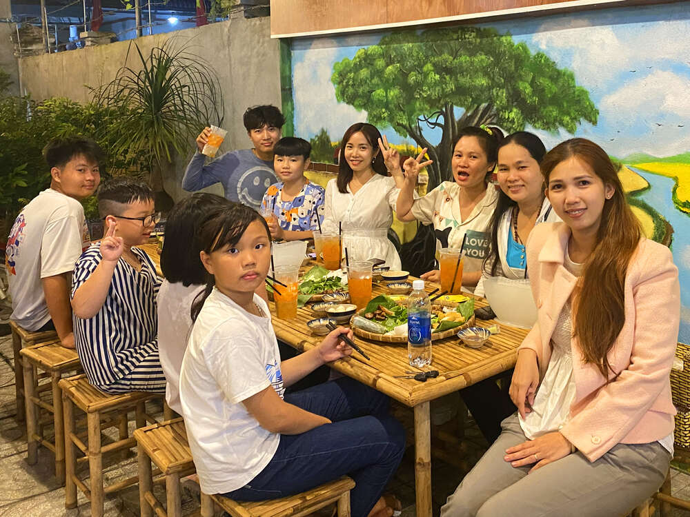 Nhóm bơi nòng cốt của mấy chị em ham vui nhưng không lầy lội tháng 6