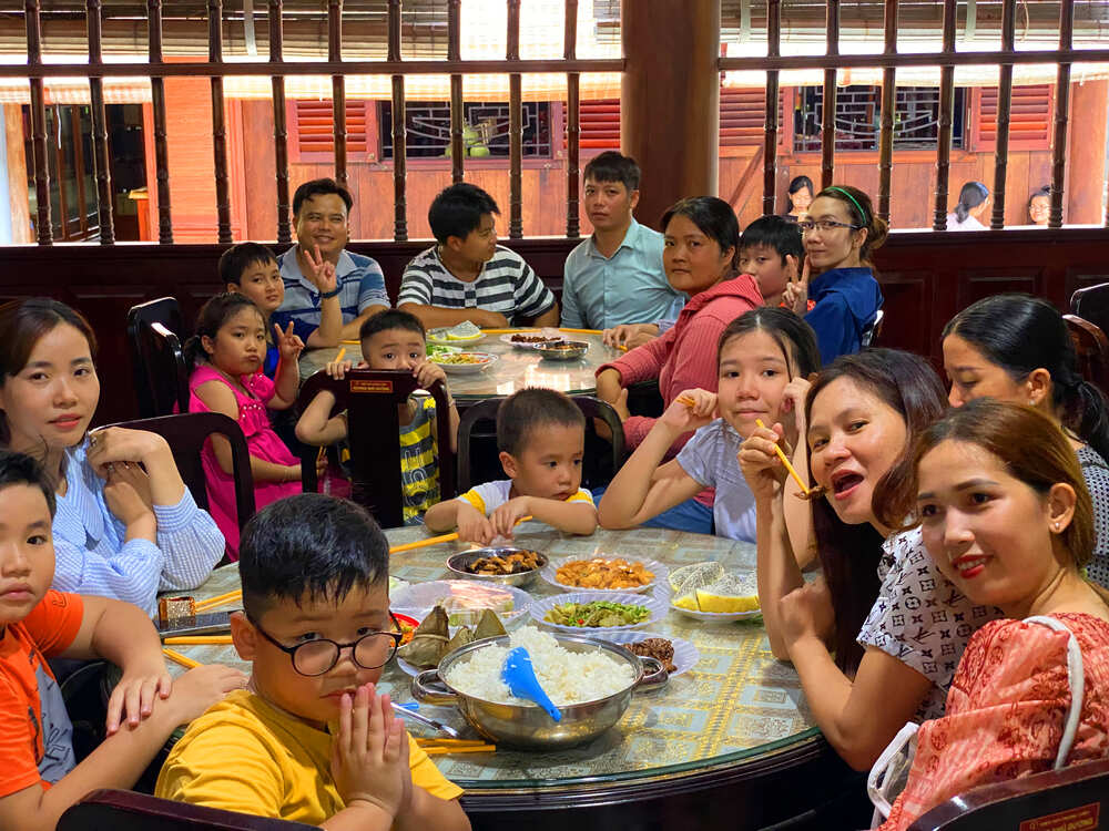 Học bơi Tiun tháng 7 cho ăn chay tại thiền viện Thường Chiếu