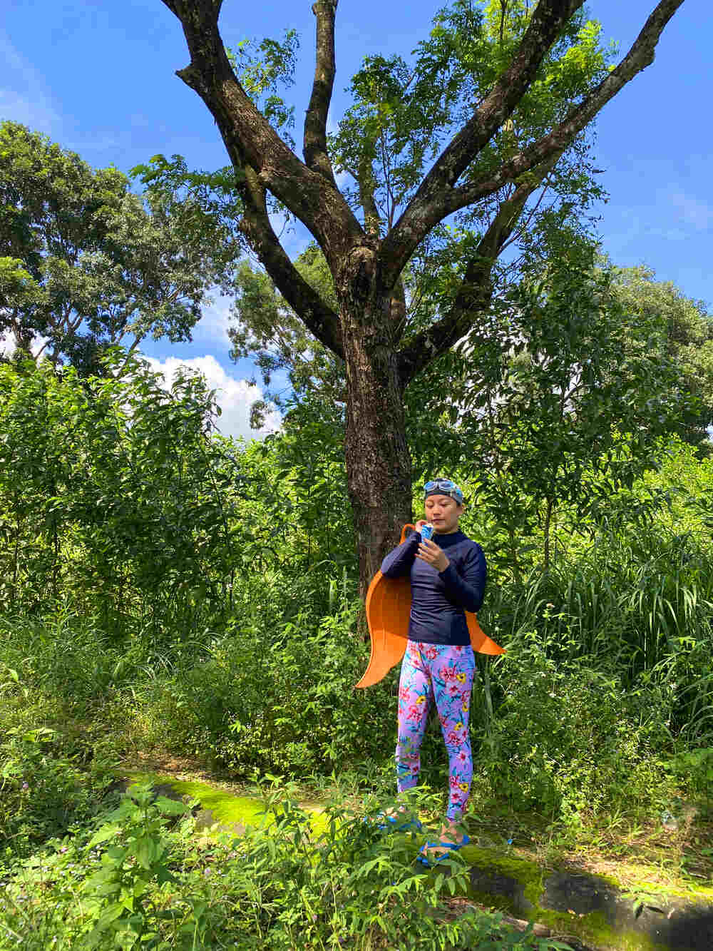 Chị Thu Eva đã đặt mua đuôi tiên cá Mahina tại Tiun