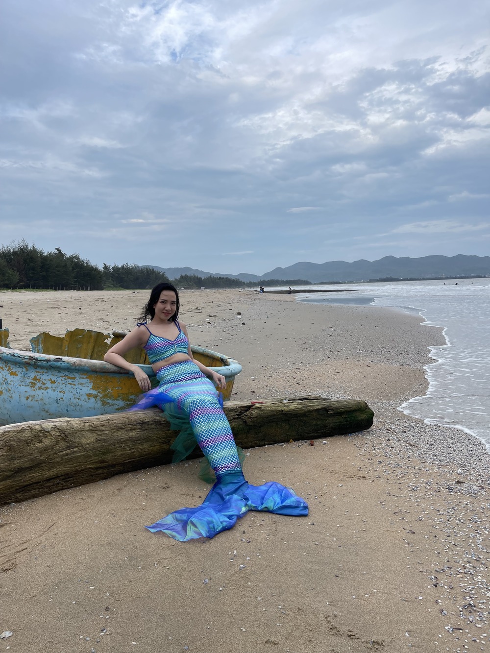 Chị Phương tham gia khóa học bơi nàng tiên cá 2 ngày 1 đêm trong tháng 5/2023