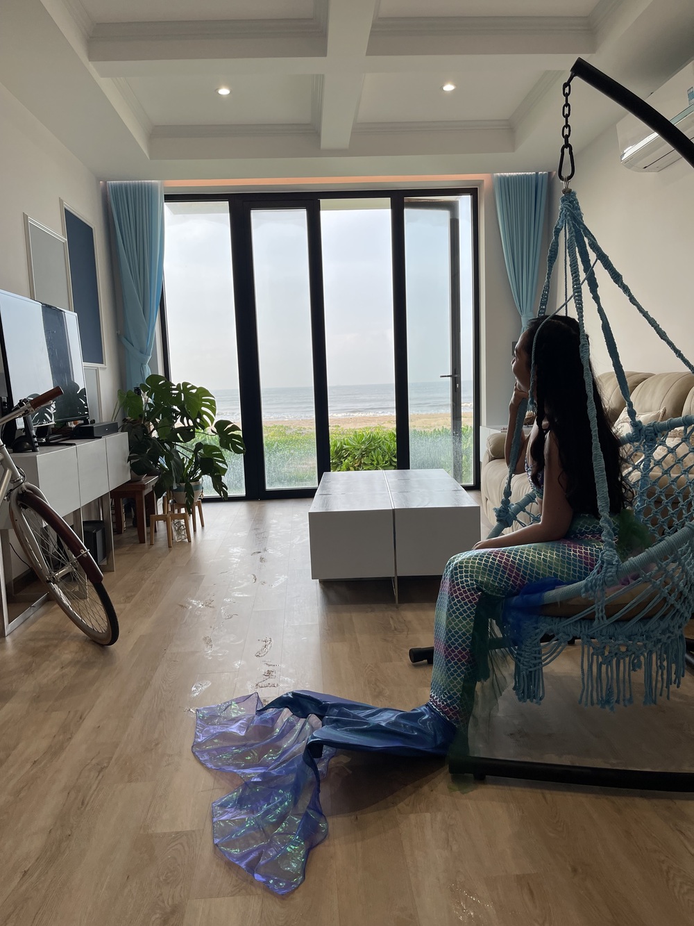 Chị Phương tham gia khóa học bơi nàng tiên cá 2 ngày 1 đêm trong tháng 5/2023