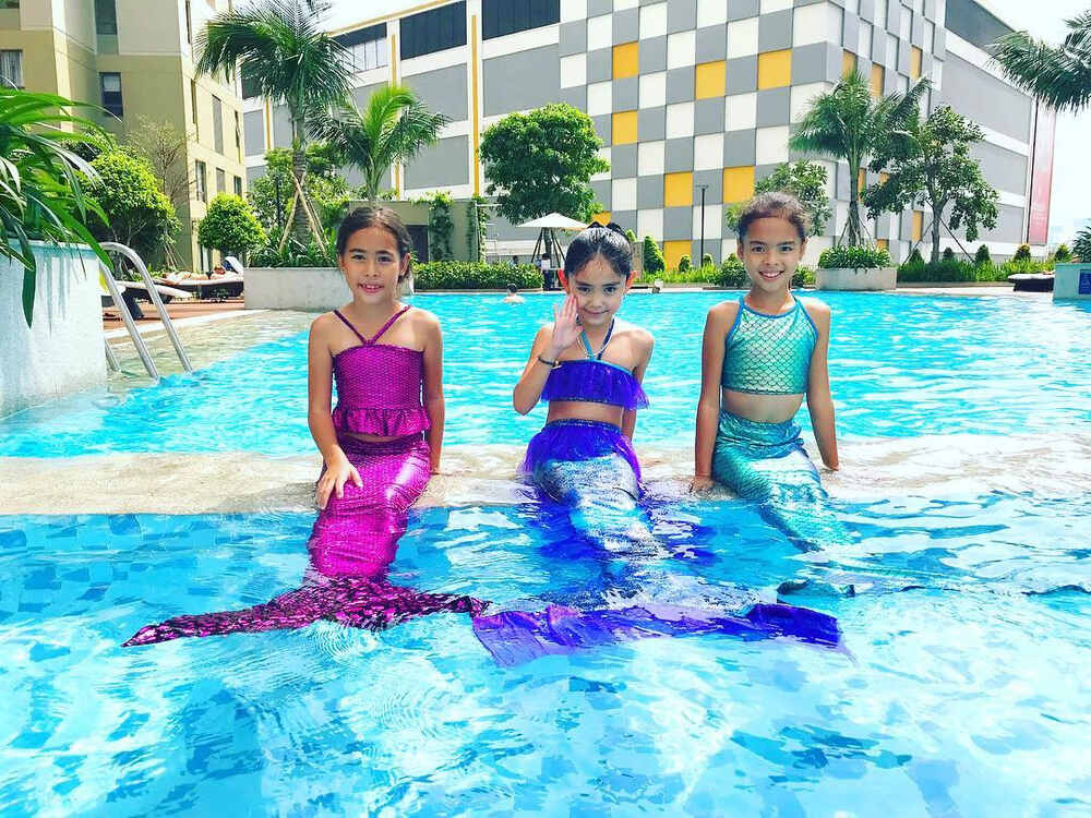 3 học trò người cá đến từ Brazil và Pháp của anh Tiun