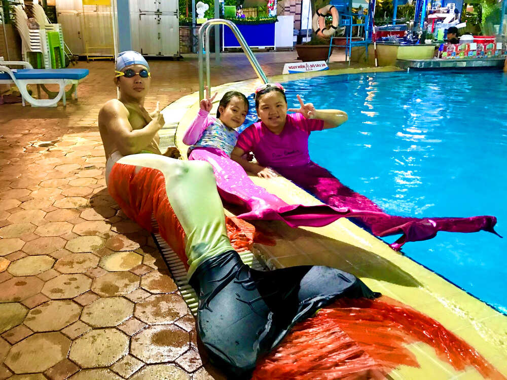 Tiun dạy bơi nàng tiên cá chuyên nghiệp từ căn bản tới nâng cao