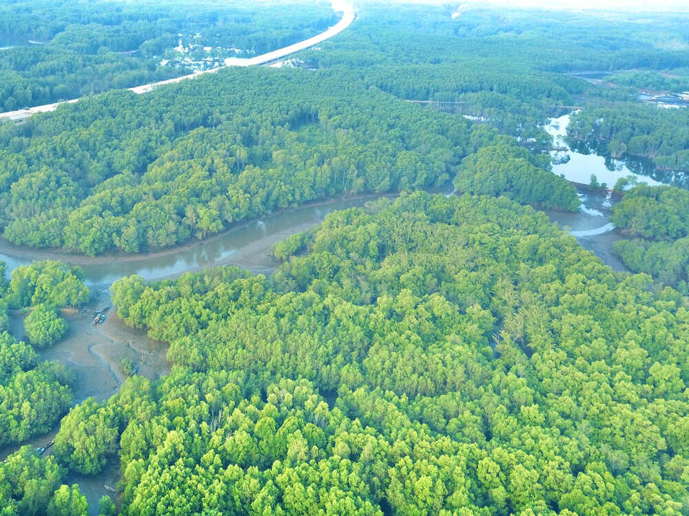 Khúc sông uốn lượn này được Tiun đặt tên là "tiên cá"
