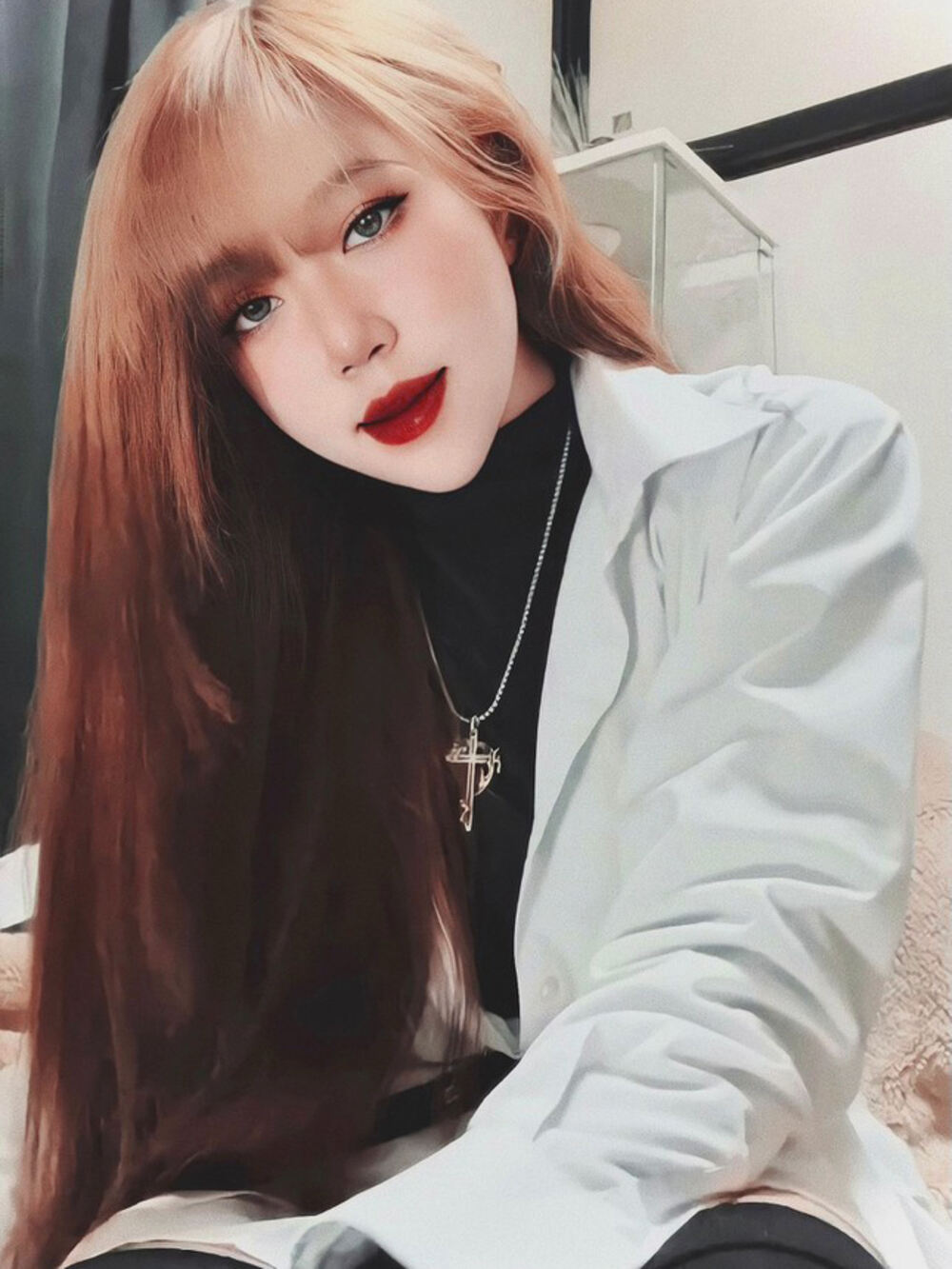 Vẻ đẹp người cá Rotha hiện tại rất giống với Rose của Blackpink