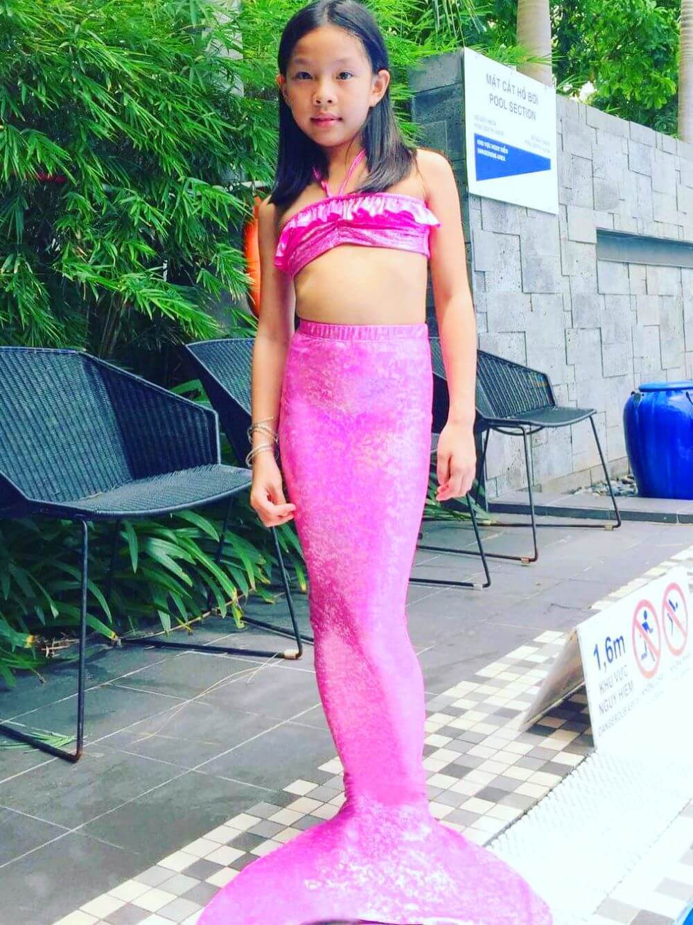 Đuôi nàng tiên cá Rose của Cherry