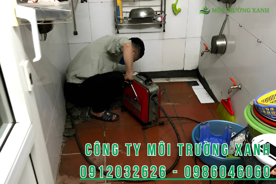 Thông cống nghẹt tại Ninh Bình – Lý do bạn nên gọi công ty môi trường xanh
