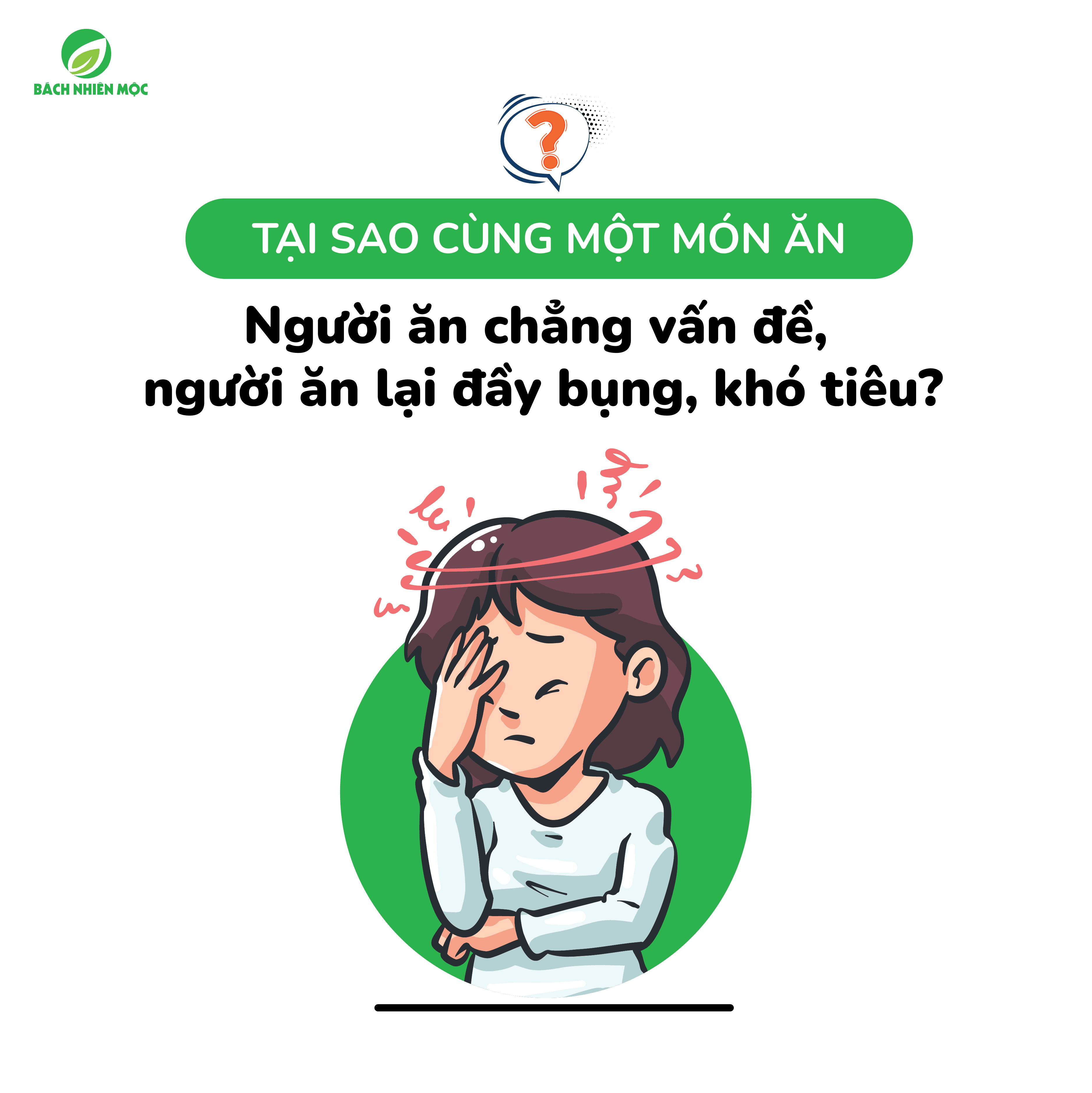 Chướng bụng, đầy hơi, ăn không tiêu, làm sao để xử lý