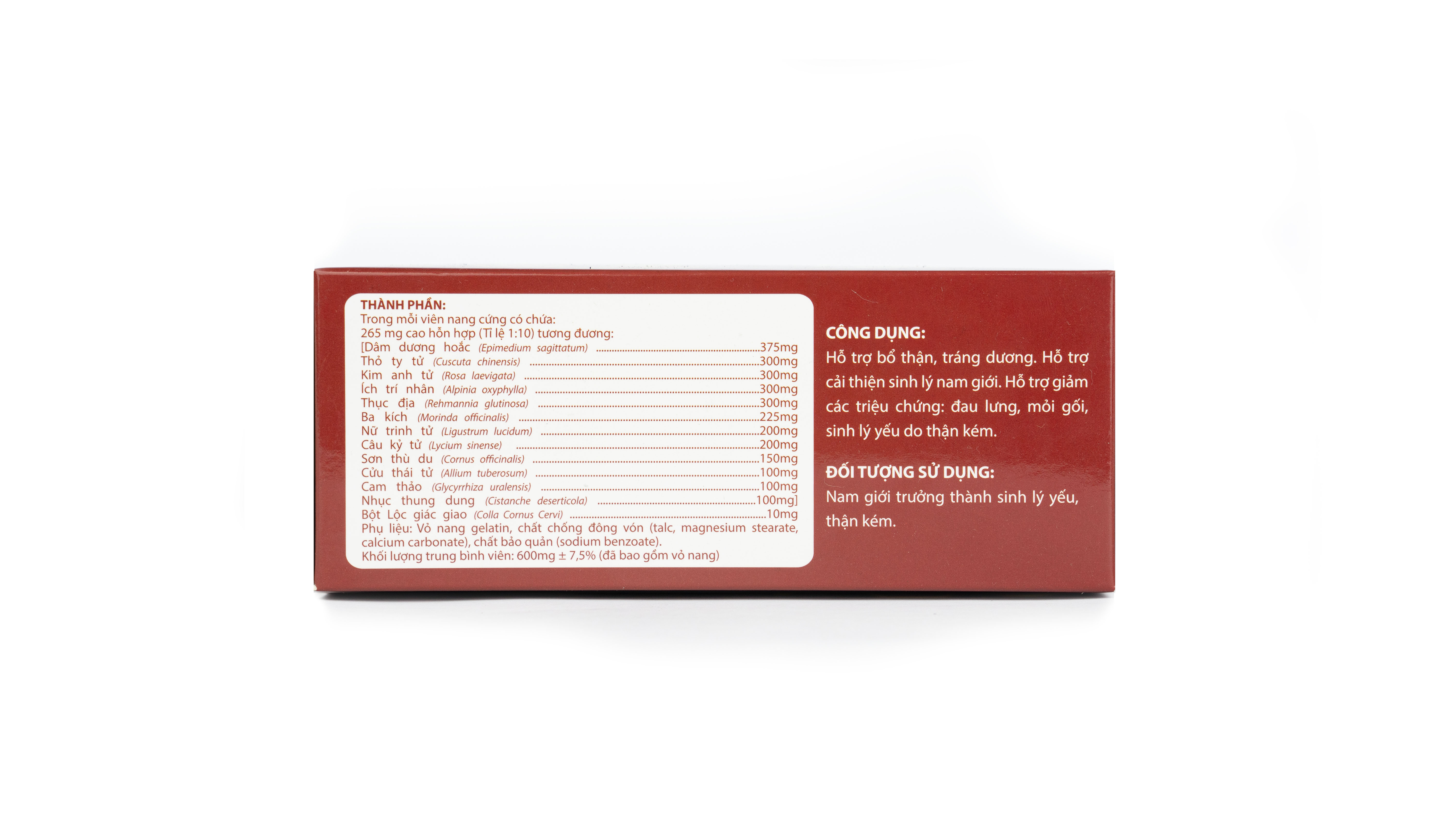 Viên uống Bổ Thận Bách Nhiên Mộc