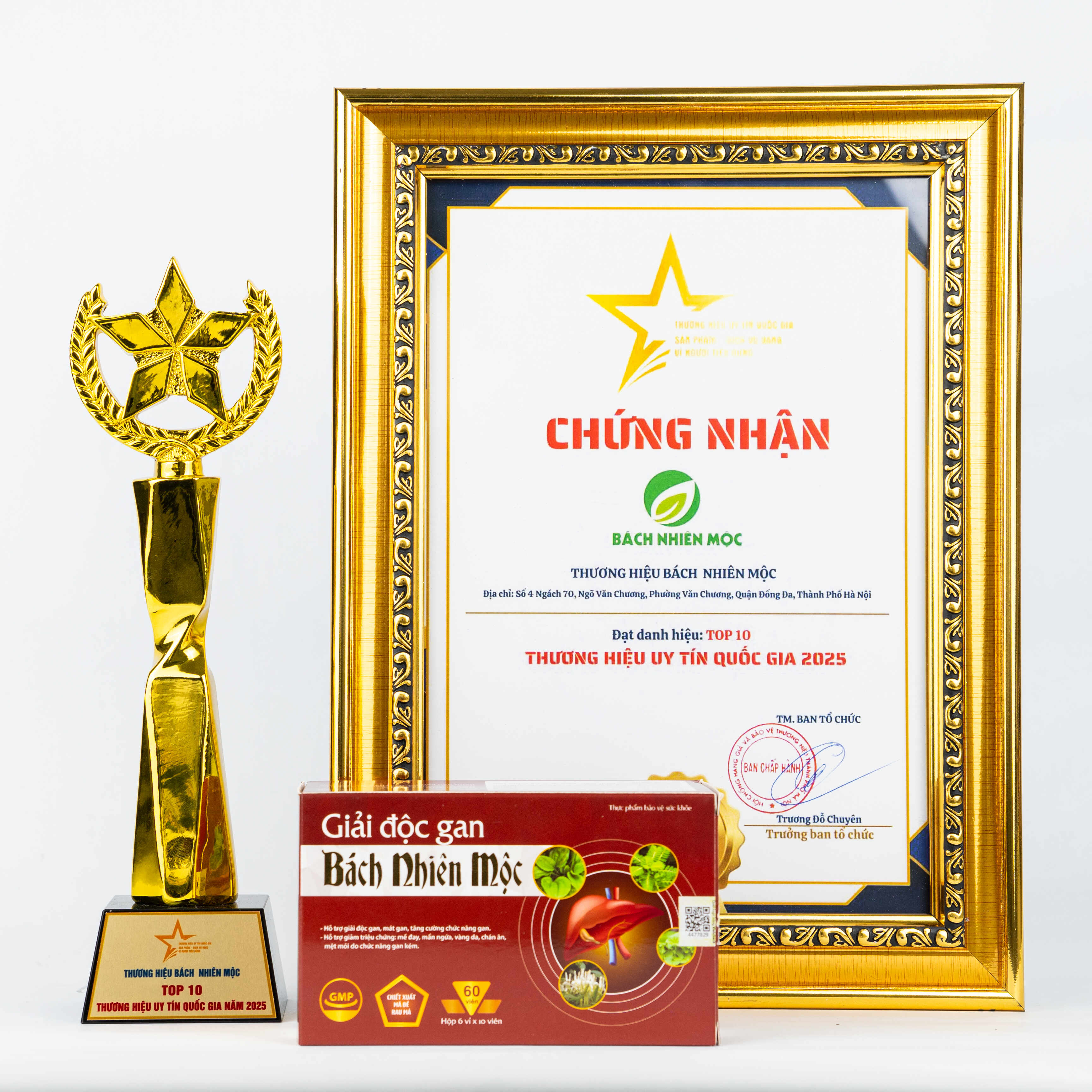 TPBVSK Giải Độc Gan Bách Nhiên Mộc