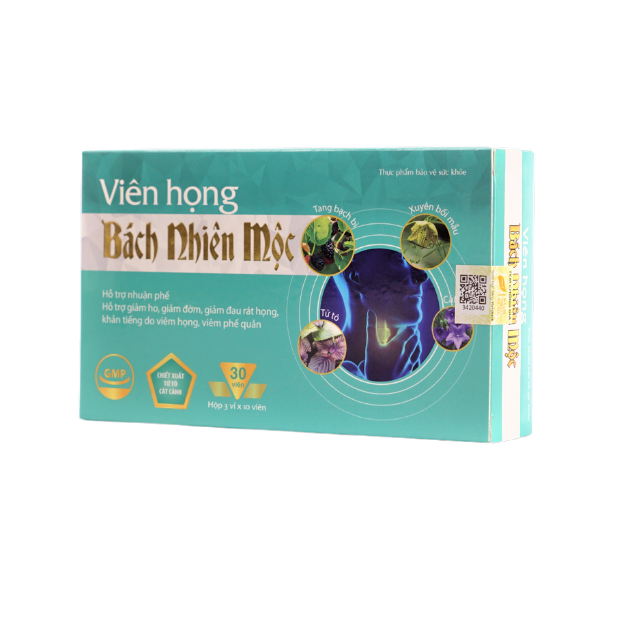 TPBVSK Viên Họng Bách Nhiên Mộc