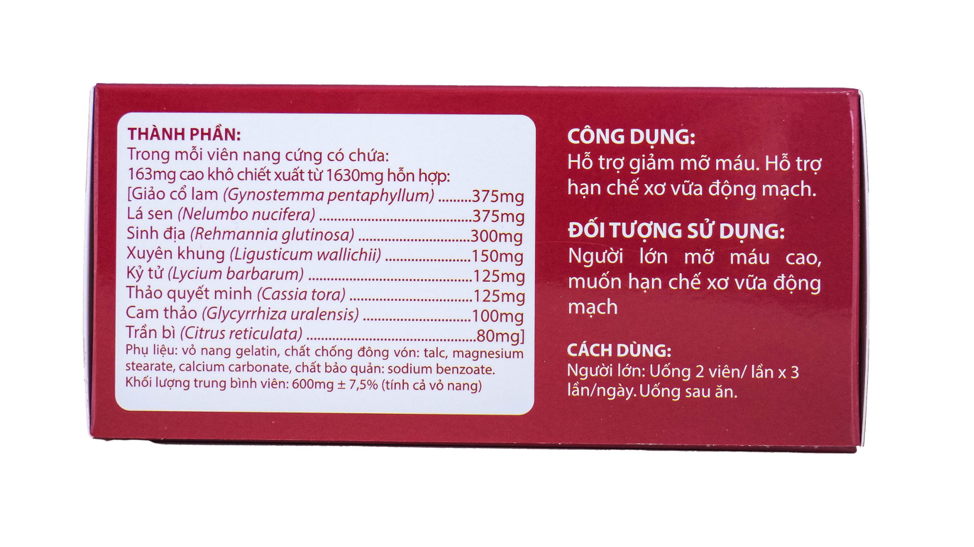 TPBVSK Giảo Cổ Lam Bách Nhiên Mộc