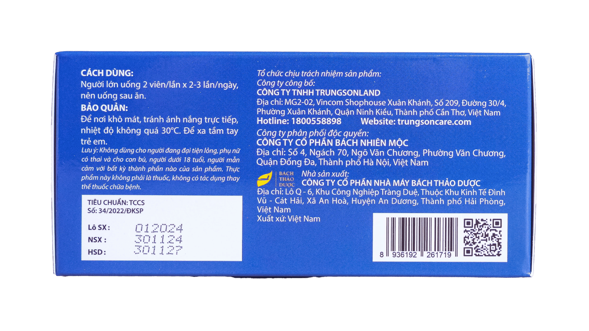 TPBVSK Khớp Bách Nhiên Mộc