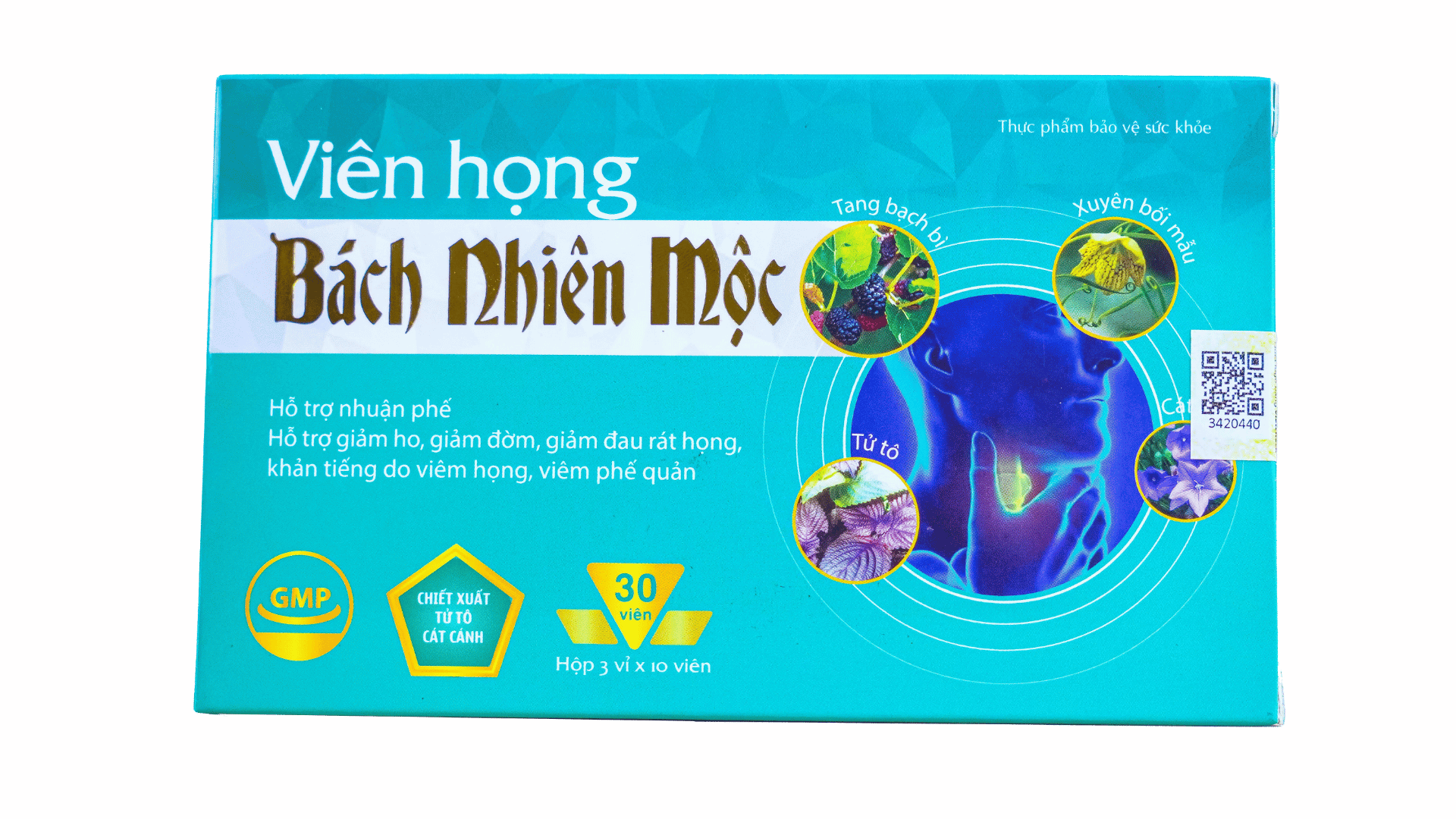 TPBVSK Viên Họng Bách Nhiên Mộc
