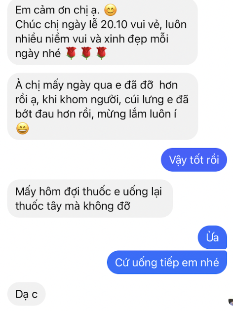 Feedback xương khớp