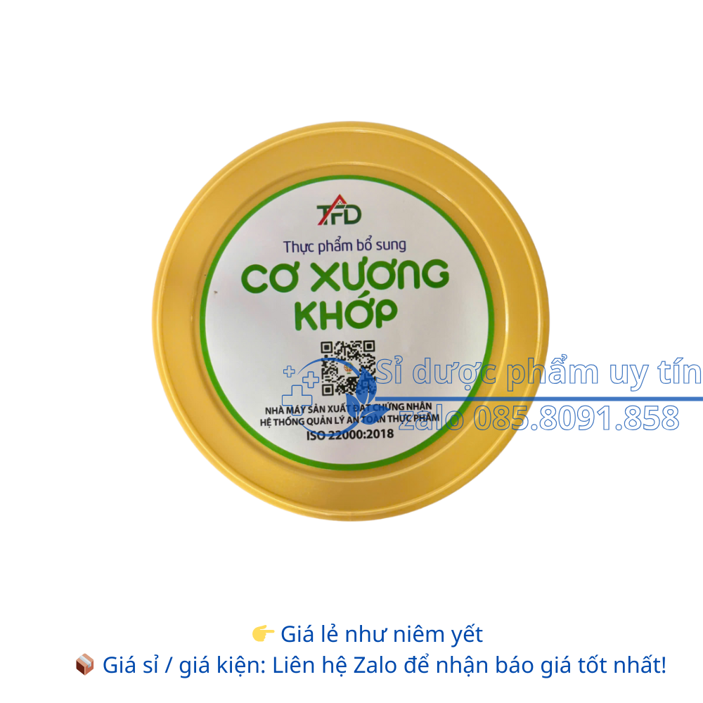 Sữa Cơ Xương Khớp giúp chắc khoẻ xương, ngừa loãng xương hộp 900g