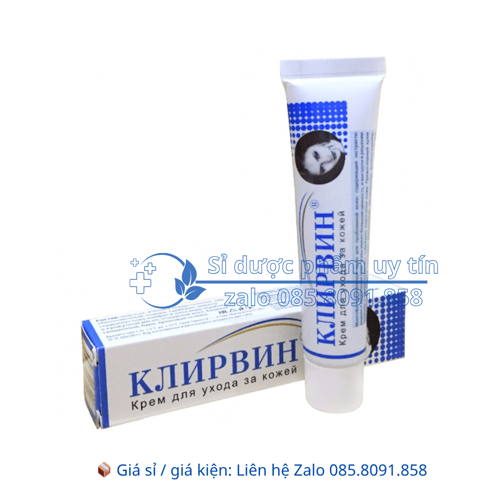 Kem mờ sẹo Klirvin mờ sẹo lồi sẹo lõm , giúp da mịn màng đều màu hộp 25gr