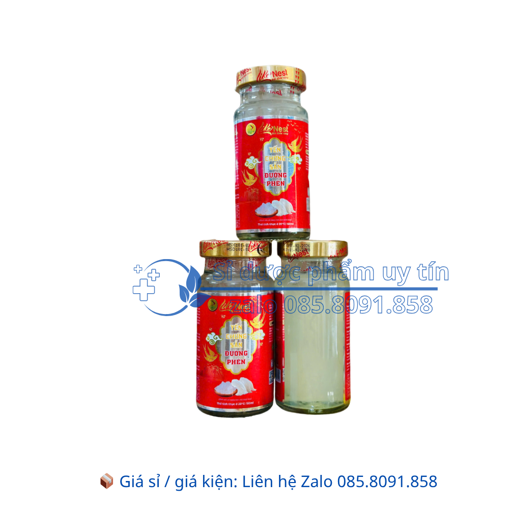 Yến Chưng Đường Phèn giúp bồi bổ giúp khoẻ, tăng sức khoẻ lọ 150ml