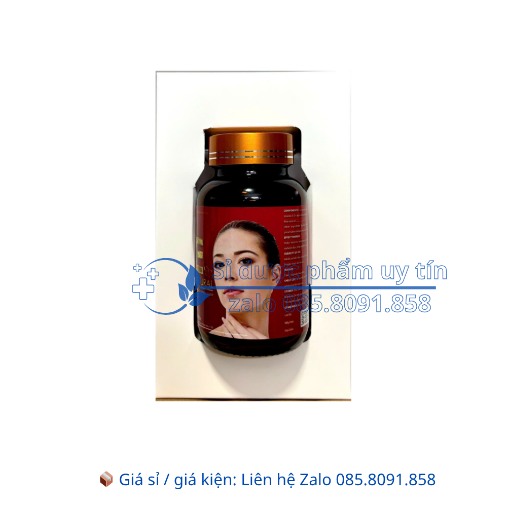 Viên uống đẹp da E Natural giúp da sáng mịn, giảm lão hóa da, nám da, sạm da hộp 30 viên