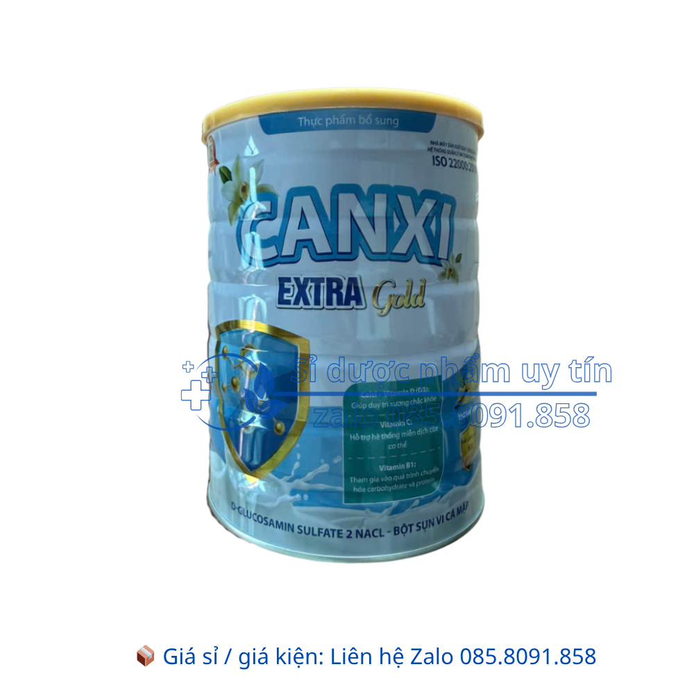 Sữa Canxi Extra Gold giúp chắc khoẻ xương, ngừa thoái hoá khớp hộp 800g