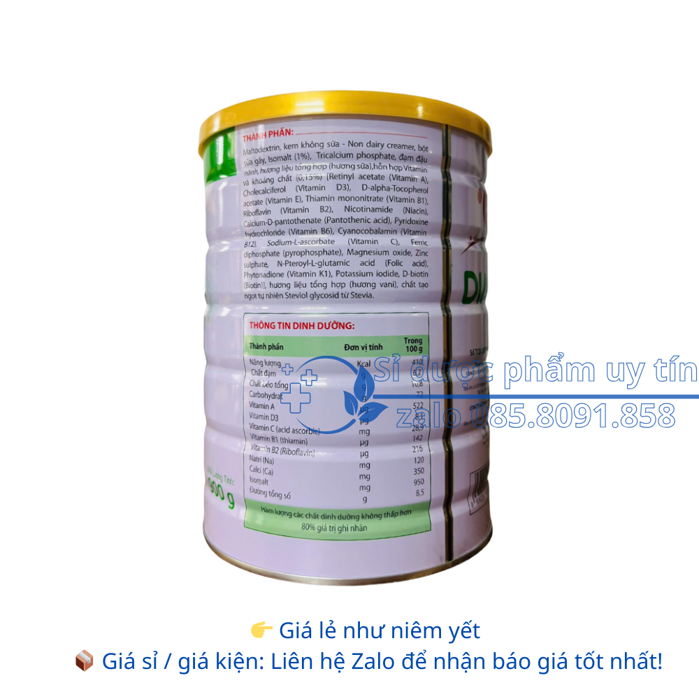 Sữa Diabet giúp ổn định đường huyết, tăng sức khoẻ hộp 900g