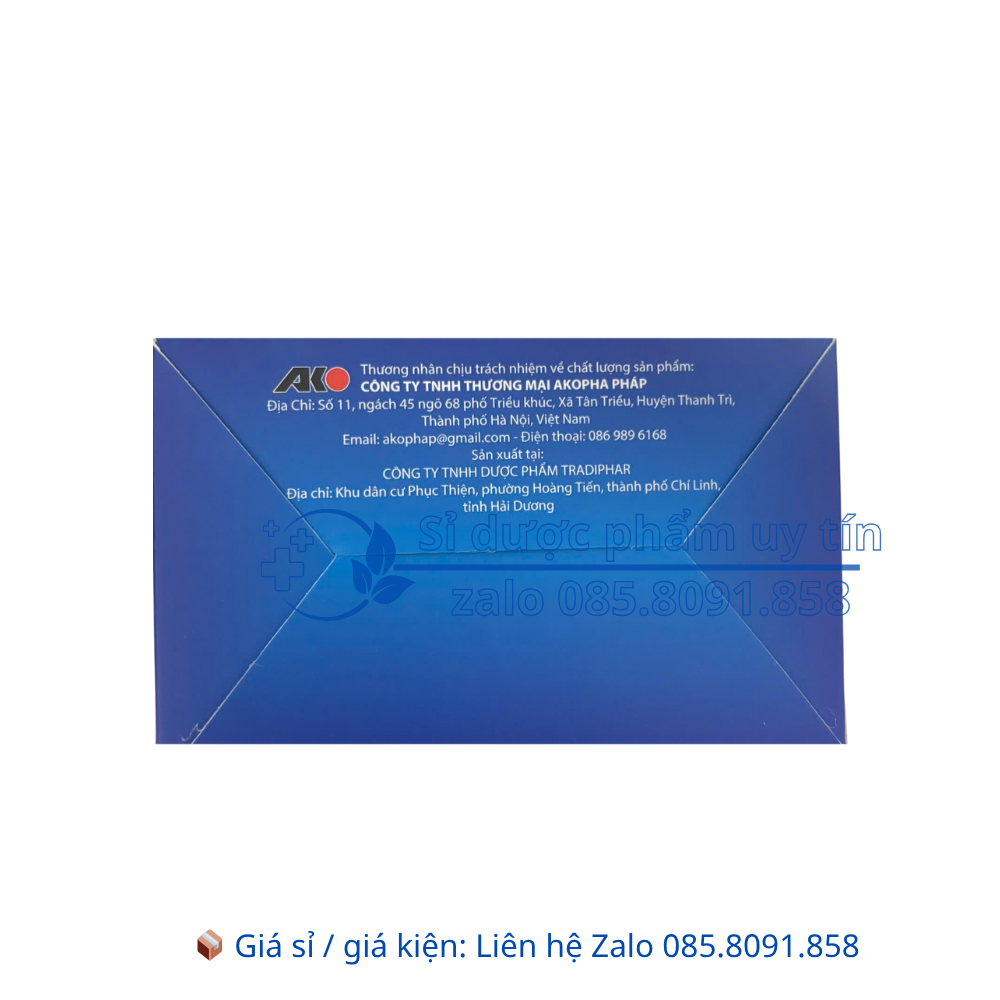 Viên uống Nano Calcium Complex giúp bổ sung canxi, chắc khoẻ xương, chống loãng xương hộp 100 viên