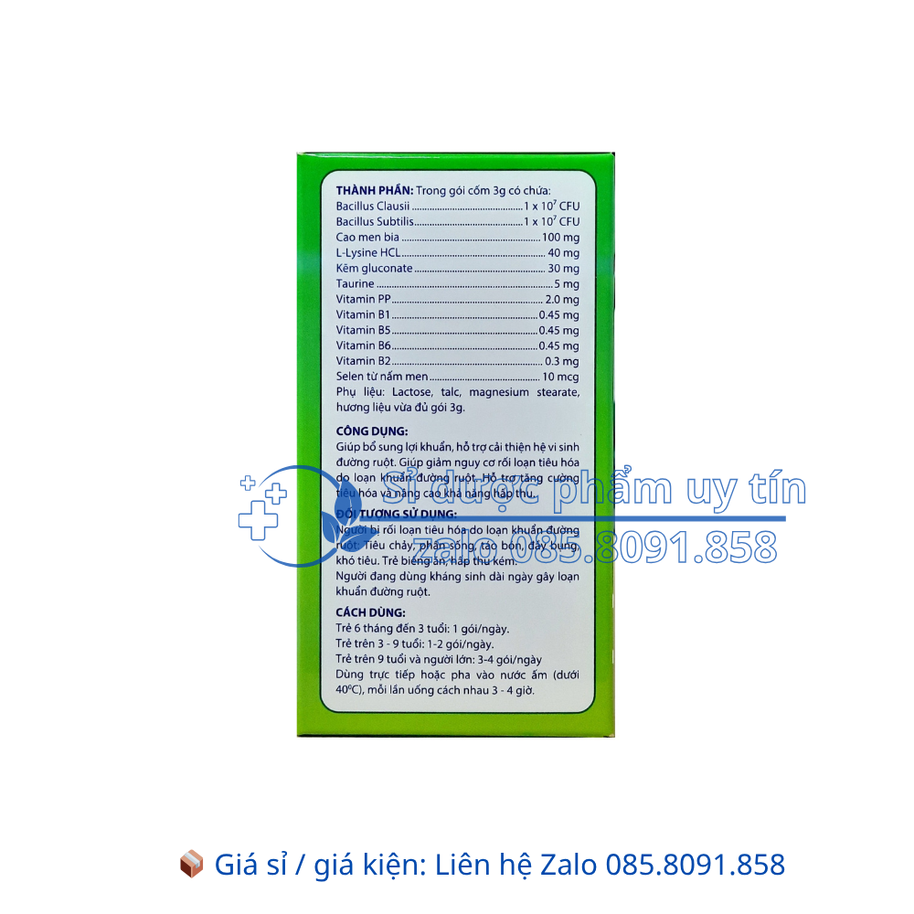Mem Probiotic Lactobamingold giúp bổ sung lợi khuẩn tăng cường tiêu hóa và nâng cao khả năng hấp thu hộp 30 gói