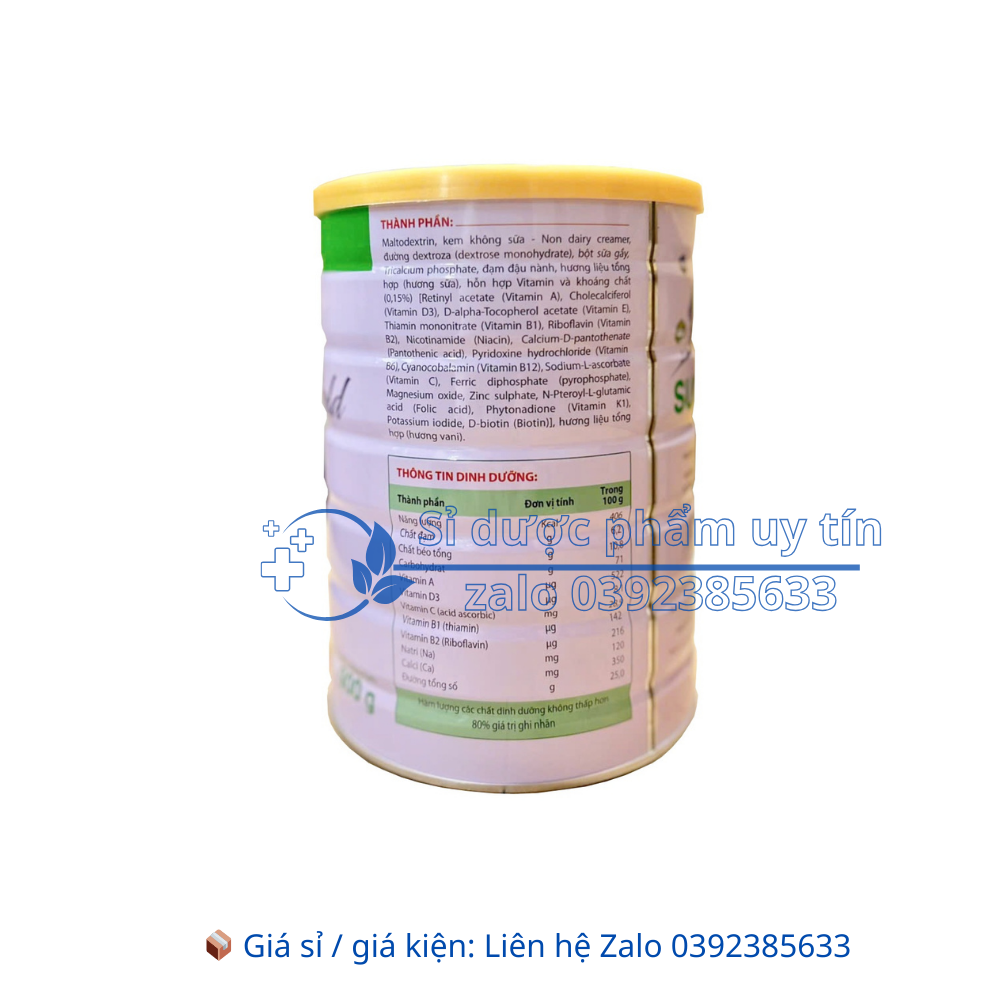 Sữa Sure Gold giúp bổ sung vitamin và khoáng chất hộp 900g