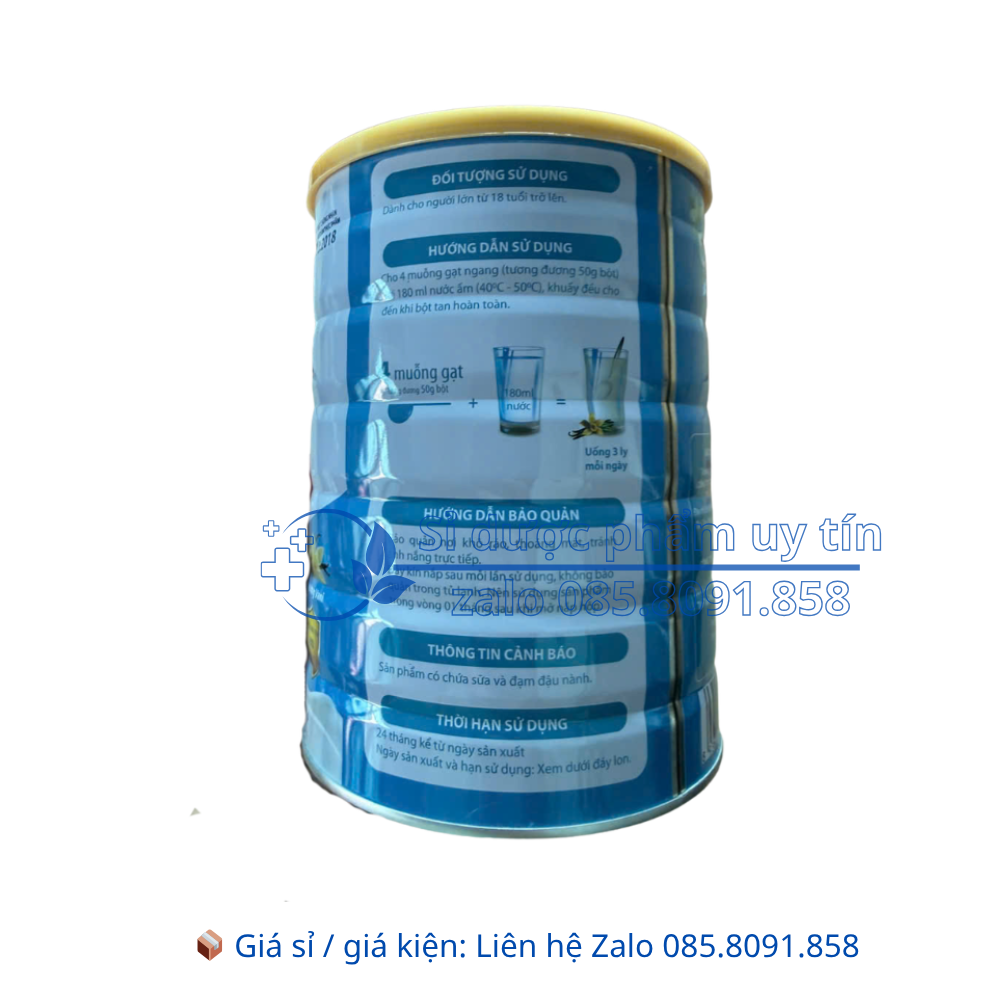 Sữa Canxi Extra Gold giúp chắc khoẻ xương, ngừa thoái hoá khớp hộp 800g