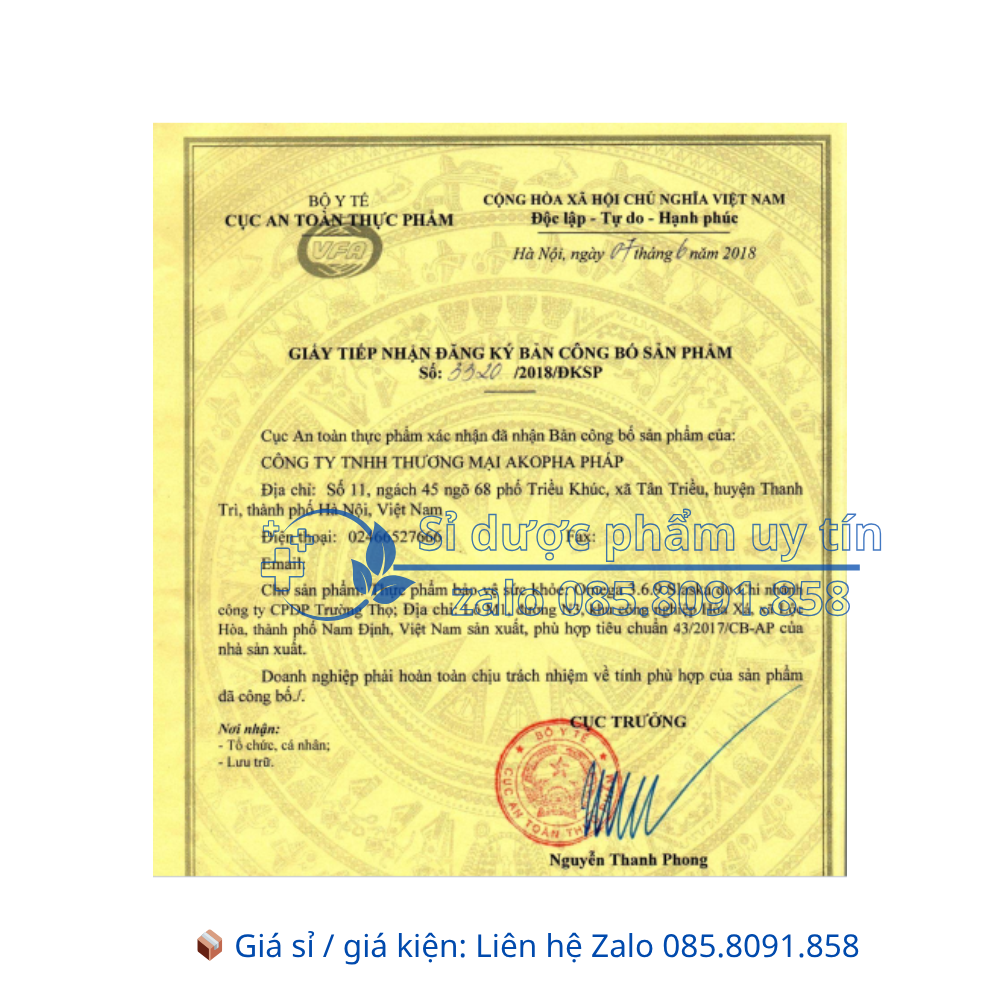 Viên uống Omega 3.6.9 Slaska giúp tăng cường thị lực, tốt cho tim mạch hộp 60 viên