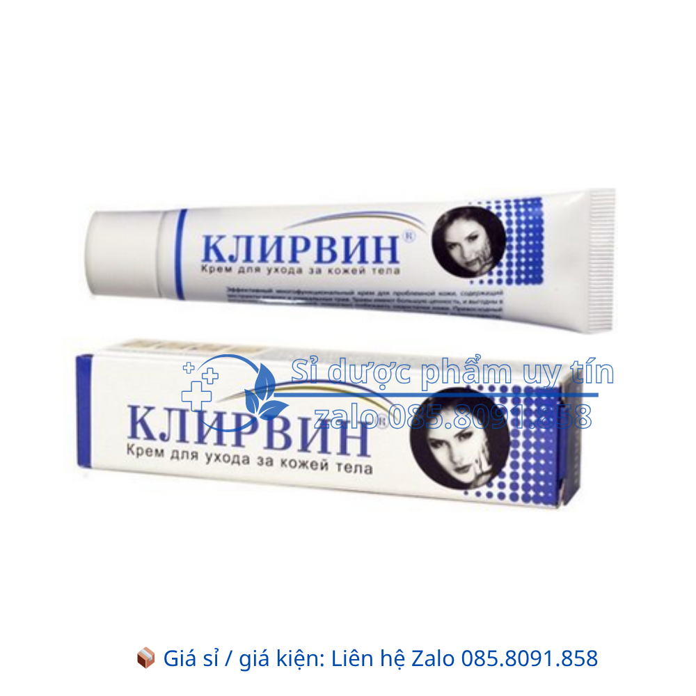 Kem mờ sẹo Klirvin mờ sẹo lồi sẹo lõm , giúp da mịn màng đều màu hộp 25gr