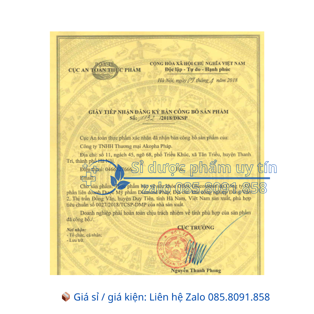 Viên uống Oflex Glucosamin giảm các triệu chứng của viêm khớp, khô khớp hộp 60 viên