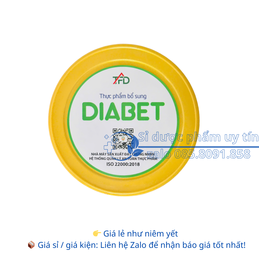 Sữa Diabet giúp ổn định đường huyết, tăng sức khoẻ hộp 900g