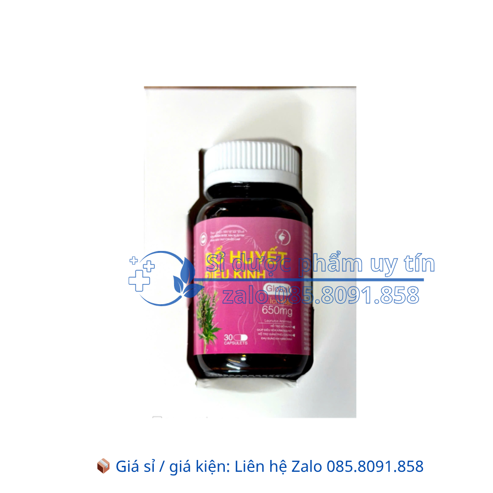 Bổ Huyết Điều Kinh Global giúp bổ huyết, giúp điều hòa kinh nguyệt hộp 30 viên