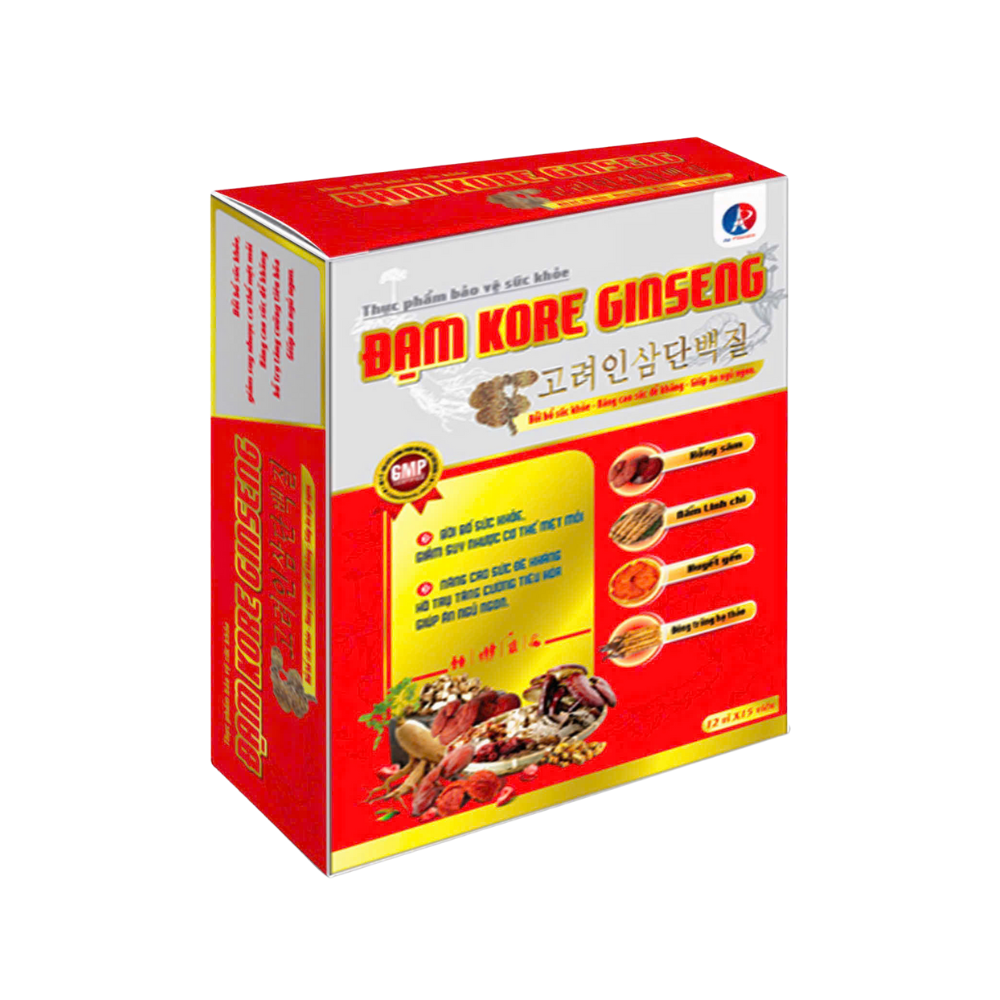 Đạm Kore Ginseng giúp ăn ngủ ngon, giảm mệt mỏi, tăng sức đề kháng hộp 60 viên